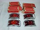 055-00-212 Arrow Marker Clearance Lights Nos Set Of Red Amber Original