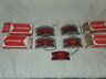 055-00-512 Arrow Vintage Heavy Duty Amber Side Marker Lights Nos Red