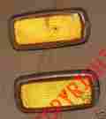 0841 Mercedes W114 W115 Side Lights Markers No Power Reflector Only