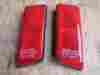 14-128 Kioto Toyota Celica Supra Rear Side Marker Lights 1981-1986 Ma61