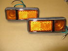 158561lh 158561rh Lucas New Pair Front Side Marker Lamps For Triumph Spitfire