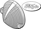 1965-1966 Parking Mustang Amber Pair Gaskets The Usa Ford Lens