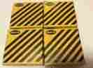 2-820a Lot Of 4 Nos Dietz Truck Cab Roof Top Amber Lens Marker Lights 82-1