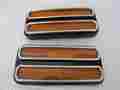 2-cml6872a United Pacific 2 1968 1972 Chevy Truck Amber Led Clearance Side Marker Lights 1969 70 71 072017706848