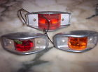 Kd541 200 Lenses Truck 3 Trailer Plastic Grote Nos Marker Lights Lot
