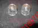 27h5380 Mgb New Nos Lucas Split Bumper License Lamp Lens 1970 Only Mgbgt L532