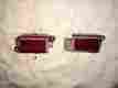 3404618 Mopar Oem Rear Marker Lamp Set Barracuda Cuda Aar Hemi 70 71