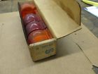 3421-011 Nos Kd Sema Side Marker Plastic Lens Amber Red
