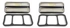 414314069cx2 Speed Shop Pair Clear Deluxe Side Marker Lights Truck Turn