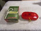 482-2r Pathfinder Vintage Dual Bulb Oblong Clearance Marker Light Red Nos
