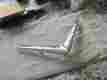 519309 1956 Pontiacs Nice Used Pontiac Diecast Metal Hood Ornament-part Number
