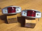 541r2-12 Kd Pair Armored Clearance Lamp Red Lens Marker Early Truck