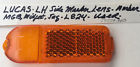 Jaguar-xj6-xj12-vp 54579360 Lucas Mgb Left Front Side Marker Lens Amber Used Oem