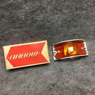 55-a12 Arrow Amber Side Marker Light Lamp Armored Sides Nos