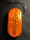 556-i Dietz Vintage Side Marker Light With Amber Lens Sae Pi Pc 65 Holds 2 Bulbs