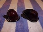 5800 Cats Eye Pair Nos Marker Clearance Lights Amber Or Red