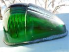5832 Columbus Metal Green Glass Marker Or Clearance Light Lens Original