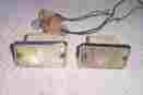 5943826 Gm Guide 1974 Cadillac Side Marker B.u Light 2 Pn Lens W Socket Wire