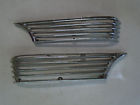 5955078 5955077 Gm 1963 64 Cadillac Pair Of Front Side Marker Light Bezels 5955078 5955077 Gm 1963 64 Cadillac Pair Of Front Side Marker Light Bezels