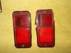 5960598 Gm Chevrolet Gmc Truck Red Rear Side Marker Lamps Lights