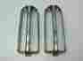 5964222 Gm 71 72 Cadillac Eldorado Front Lh Parking Turn Signal Light Lamp Bezels Pair