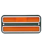 68-13100-d Counterpart Truck Marker Lamp Front Deluxe Amber
