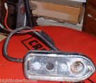 L824 68-87 Lucas Mg Midget Mgb Jaguary Xj6 Xjs Sprite Marker Light Housing Used