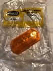 77-646 Dietz Nos Amber Lens Clearance Marker Light Vintage Trailer