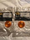 77-82300 Dietz Nos Amber Lens Clearance Marker Light Vintage Trailer