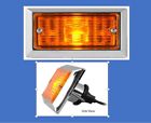 130160 80223 Grand General Amber Rectangular Clearance Side Marker Lights Incandescent