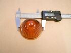 8853 Capco Part Beehive Glass Amber Chicago Usa Marker Lamp Lens