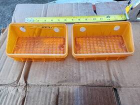 5962107 Acdelco Oe 1970 Chevelle Amber Parking Directional Lenses #5962107 Oem Pair