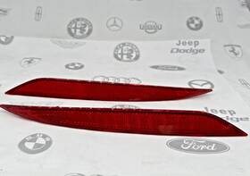 50546561 Alfa Romeo 2016-2022 Giulia Left / Right Pair Rear Bumper Marker Reflectors Oem