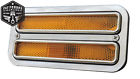 All American Billet Chevy Aluminum Side Marker Bezels