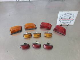 176.am1503 American Motors 2003-09 Hummer H2 10-piece Front / Rear Roof Clearance Lights Lamps Set - Oem