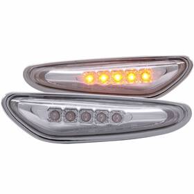 Tlx-anz511074-cl360a81 Anzo For Bmw 528i 2000-2010 E36 Led Smoke