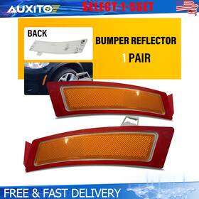 Fgt-x5-11-13hk Auxito Amber Lens Side Marker Reflector For Front Bumper On 2011-2013 Bmw E70 X5 2-10x