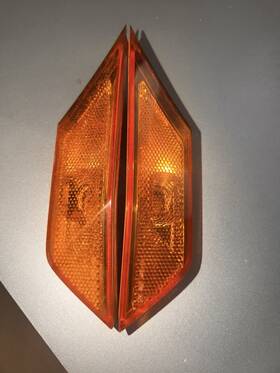Auxito Wwd-kkk-19862 Led Side Marker Light For 2016-2021 Honda Civic Sedan/hatchback/coupe Clear Lens