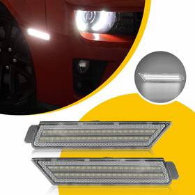 Wwd-kkk-19873 Auxito For Chevrolet Camaro 2010-2015 Front Bumper Reflector Side Marker Light Assembly Wwd-kkk-19873 Auxito For Chevrolet Camaro 2010-2015 Front Bumper Reflector Side Marker Light Assembly