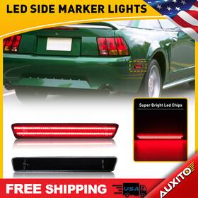 Xr3z-15a449-aa Auxito Xr3z-15a448-aa 2pcs Smoked Lens Led Rear Bumper Side Marker Lights For 1999-2004 Ford Mustang Xr3z-15a449-aa Auxito Xr3z-15a448-aa 2pcs Smoked Lens Led Rear Bumper Side Marker Lights For 1999-2004 Ford Mustang