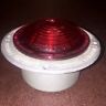 B-56j Betts Machine Vintage Red Glass Lens Clearance Light Truck Boats