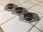 B259 Bolser Rare Set Nos Glass Amber Clearance Marker Lamp Travel
