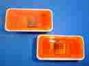 B6802-pr 1969 Chevrolet Caprice Impala Bel Air Front Side Marker Light Assembly-pair-new