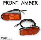 Bha4968 Bha4969 Lucas Front Amber Side Marker Lamps Mg Midget Mgb 1970-80 Xj6 Xj12 Xjs Sale 54920 54921