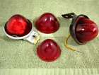 Bl-25dc Doray Vintage Red Glass Truck Light Taillight Lamp Side Needs