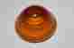 Bl25d Vintage Orange Amber Light Lens Beehive Bullet Glass Rare Bl 25 D