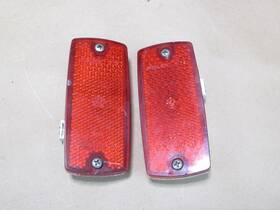 1364175 Bmw 82-88 E24 6-series Set Of 2 Rear Side Marker Light Lamp Oem