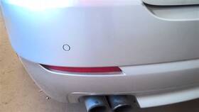 168.bm1p12 Bmw Rear Bumper Mounted Reflector Light Lamp 528i 2012 Side Marker 1675165