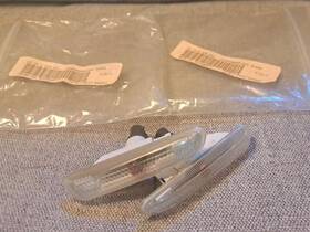 591-63 Bmw 98-00 63 13 2 228 591/592 E46 Clear Side Marker Set Lights White Coupe Oem