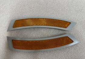 63.14-7162313-06 Bmw Set Left&right Side 2007-2013 3 Series Front Bumper Reflectors Factory Oem